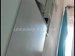 Albina’s Bold Solo Anal Display