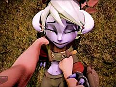 Anime Yordles Get Rough Anal In 3D