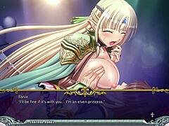 Kyonyuu Fantasy 2 Elysia’s Big Tits Cum Scene