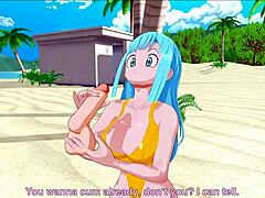 Bulma’s Swimwear Tease In 3D Hentai Game