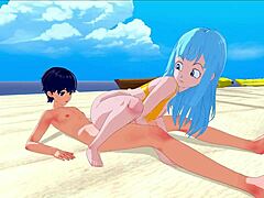 Bulma’s Swimwear Tease In 3D Hentai Game