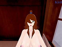 Mei and Konan's Fierce Hentai Creampie Clash