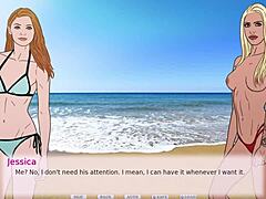 angel ash's naughty beach tale
