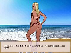 angel ash's naughty beach tale