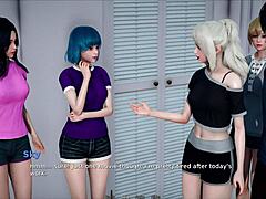 Visual novel rivals turn lovers