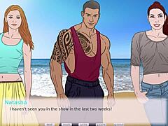 angel ash's naughty beach tale