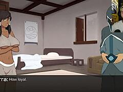 Korra’s fantasy transformation unfolds