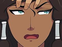 Korra’s fantasy transformation unfolds