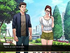 Anime Game Seduces with Cowgirl