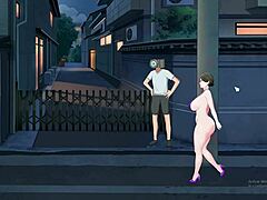 Anime MILF in daring display
