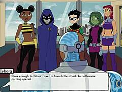Raven's dark Teen Titans night unfolds