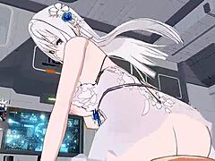 Sky eyes captivate in animated passion