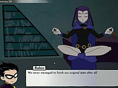 Raven's dark Teen Titans night unfolds