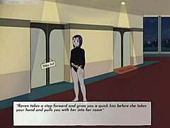 Raven's dark Teen Titans night unfolds