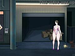 Anime MILF in daring display