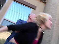Blonde's Risky Move Sparks Hot Action