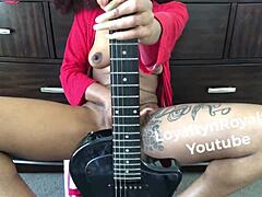 Teen fucks hard and gets creamy inside