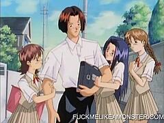 Shy Anime Teen’s Desire