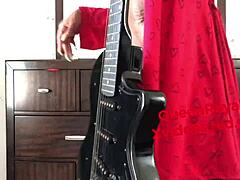 Teen fucks hard and gets creamy inside