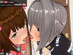 3D anime ASMR thrills await