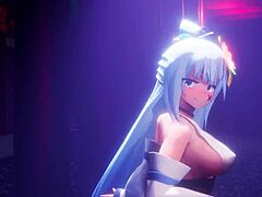Aqua's Daring Fantasy Scene