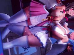 Aqua's Daring Fantasy Scene