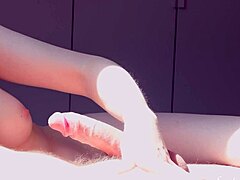 Femdom Handjob Sparks Explosive Climax