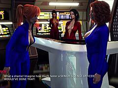 Women in 3D Anime Erotica