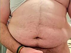 Chubby Gay Man’s Bold Display