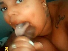 Morning Ebony Fuck With Tattooed Fat Babe