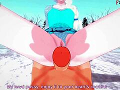 elsa's xmas hentai pov thrill awaits