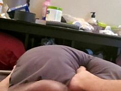 My Small Cock Stroked To Cum