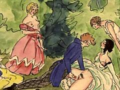 Erotic Illustrations Mix Hentai Anime Style