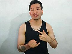 Young Gay's Heartfelt Oral Passion