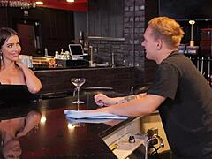 Milf's Irresistible Charm Captivates Bartender