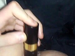 Gay teen’s ass play