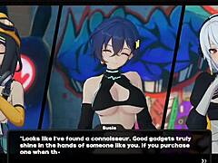 Thick anime women ride w-engines with gumi