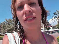 Piercing Pussy Pounded on Malle Vacation