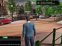 3d game blonde wild action