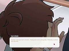 Fiery tsundere in hentai romance