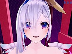 Hololive Vtuber POV with Amane and Tokoyami