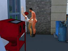 Boss Dominates Customer in Car Service