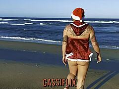 Sultry MILF Pounded on Christmas Eve