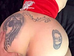 Latina’s subtle tease with stepdad’s huge cock