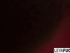 Leya Falcon's Sensual Solo Bath