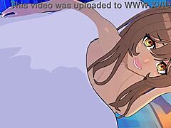 Interactive 3D anime cartoon flair.
