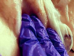 young woman explores curves