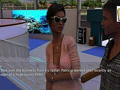Blonde Stepmother's Homemade Game With Teen Wife