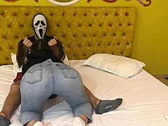 Masked Stranger's Steamy Halloween Treat