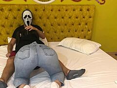 Masked Stranger's Steamy Halloween Treat